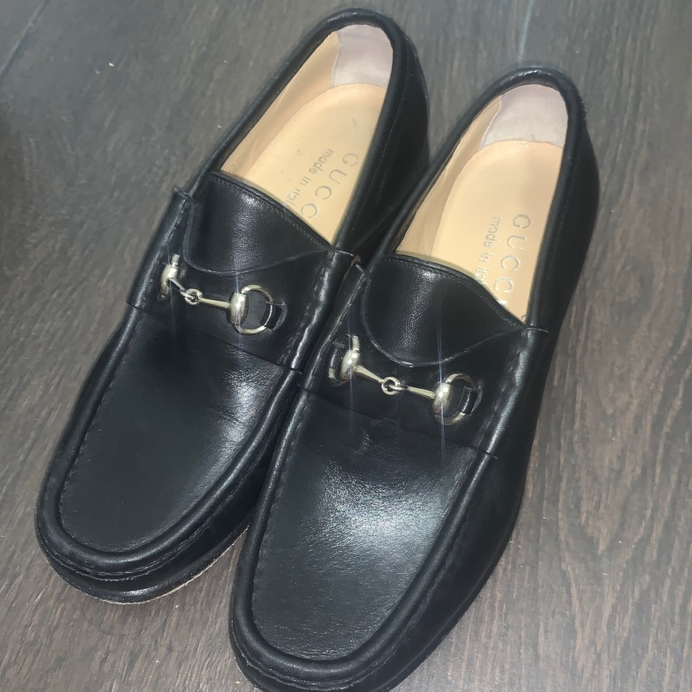 Gucci Mocassino Pelle Mors VitBulgaro Black Loafer